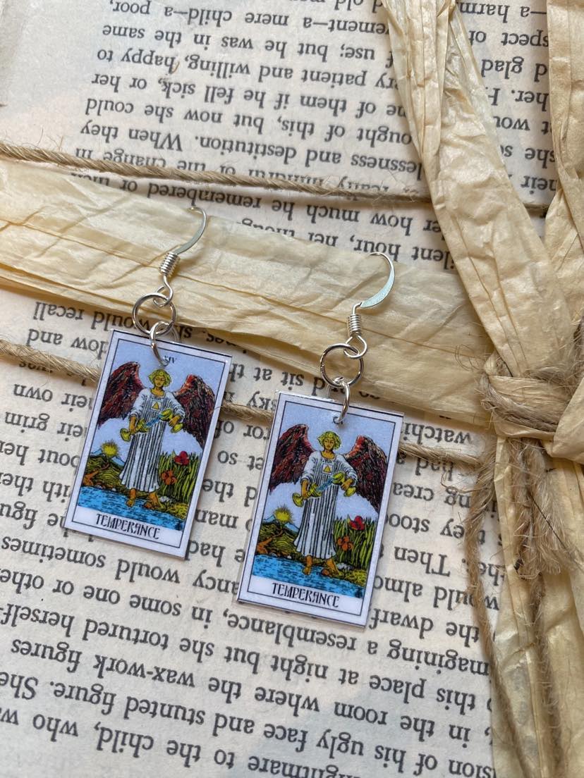 Tarot Essence Earrings - Temperance - La De Da