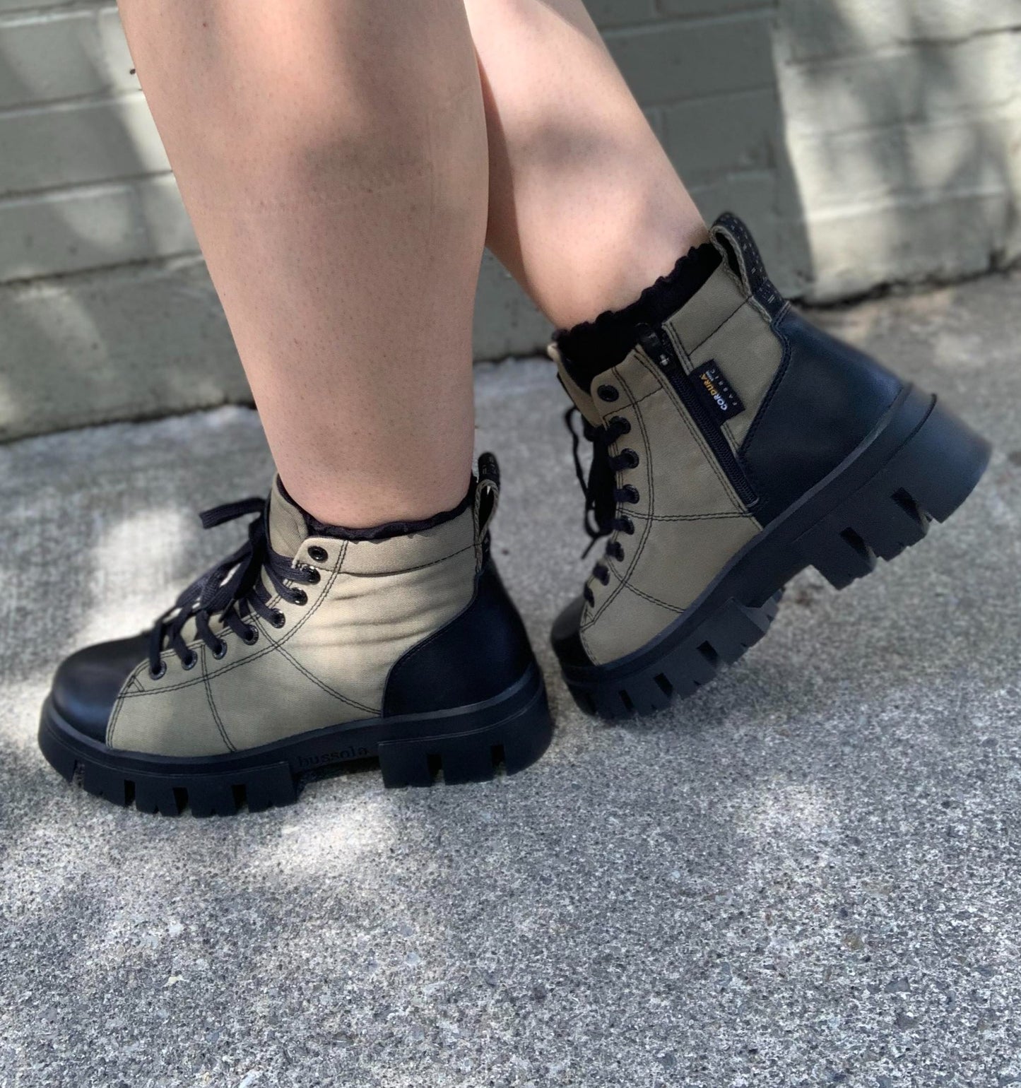 Callidor Lace Up Boots - La De Da
