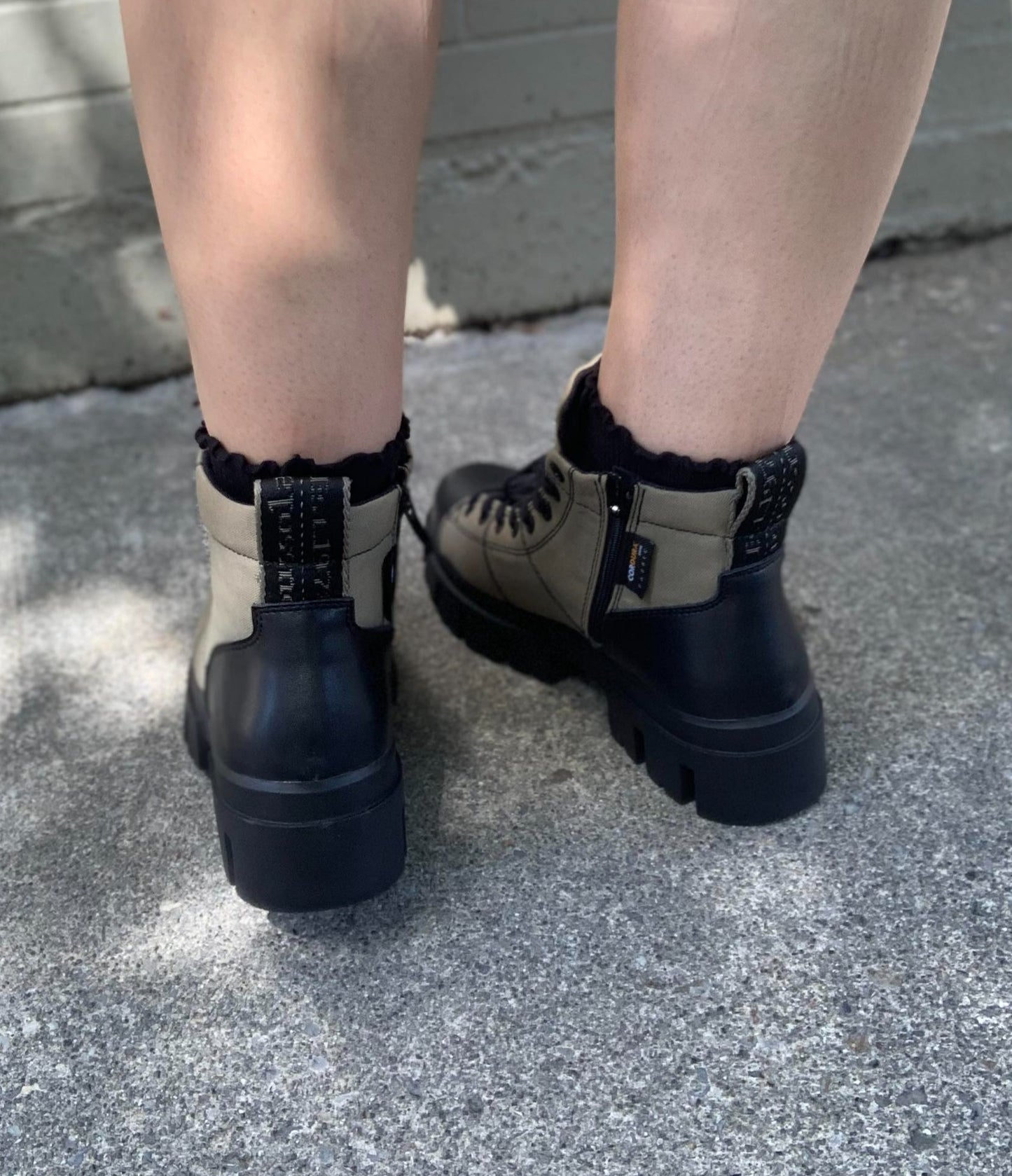 Callidor Lace Up Boots - La De Da