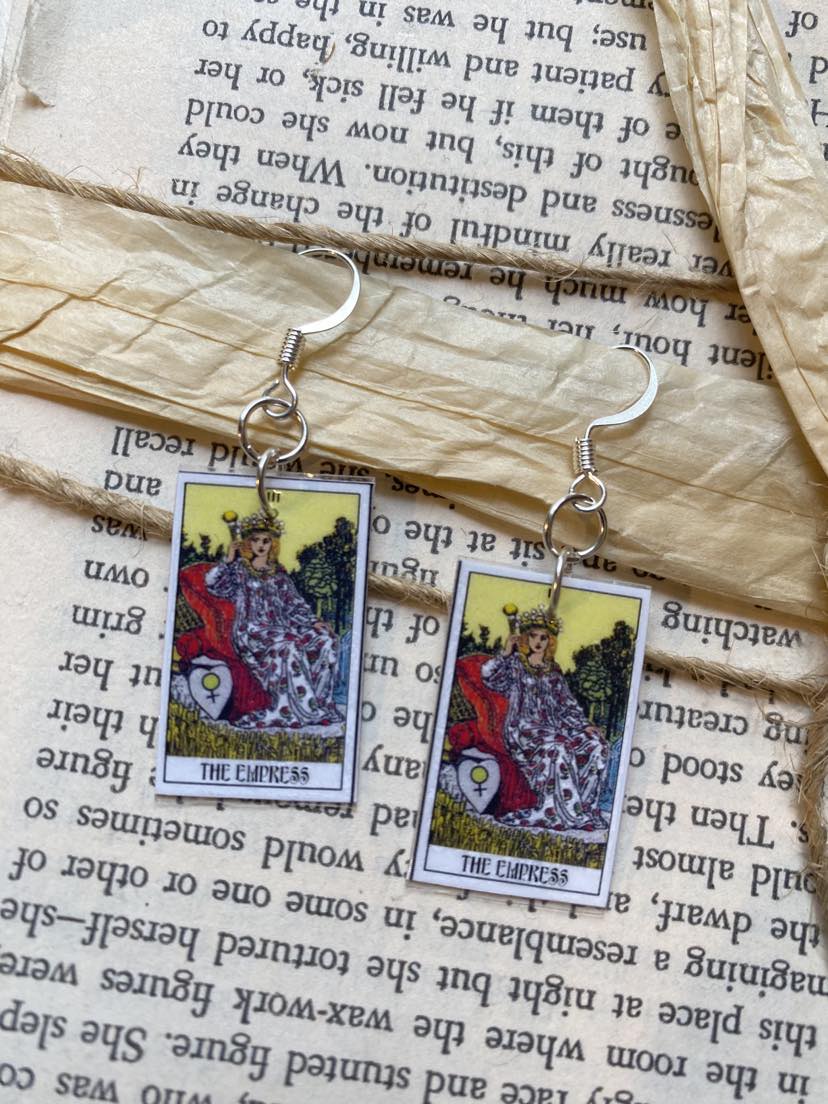 Tarot Essence Earrings - The Empress - La De Da