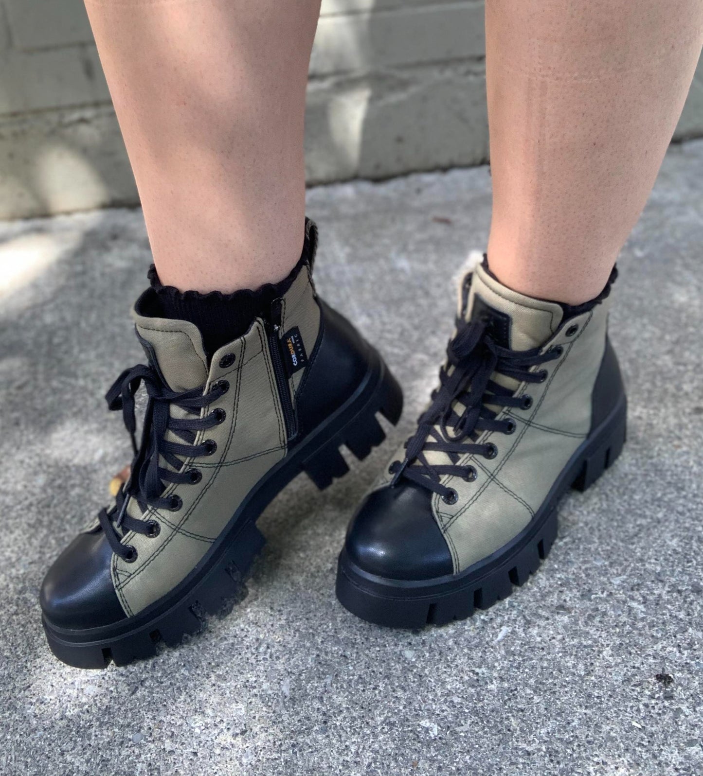 Callidor Lace Up Boots - La De Da