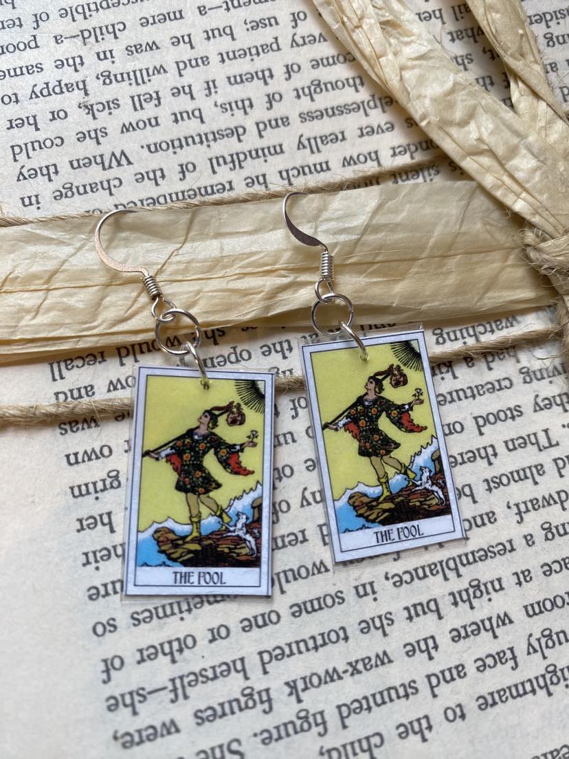 Tarot Essence Earrings - The Fool - La De Da