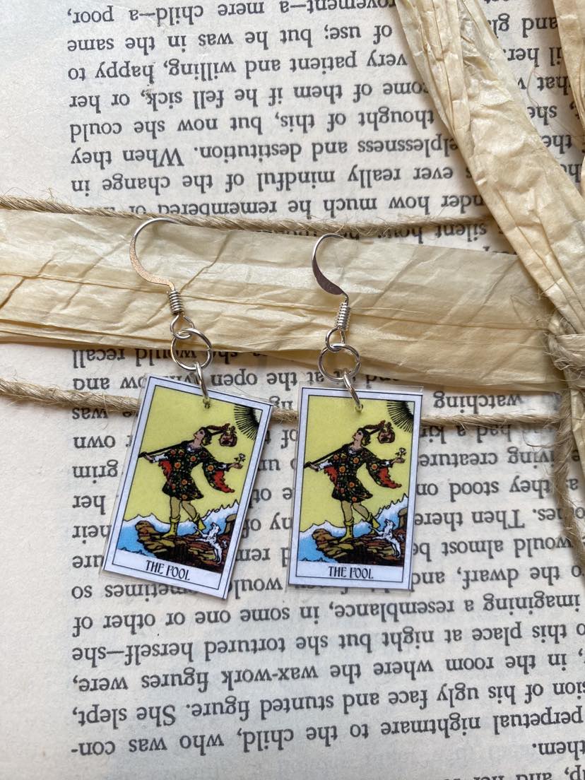 Tarot Essence Earrings - The Fool - La De Da