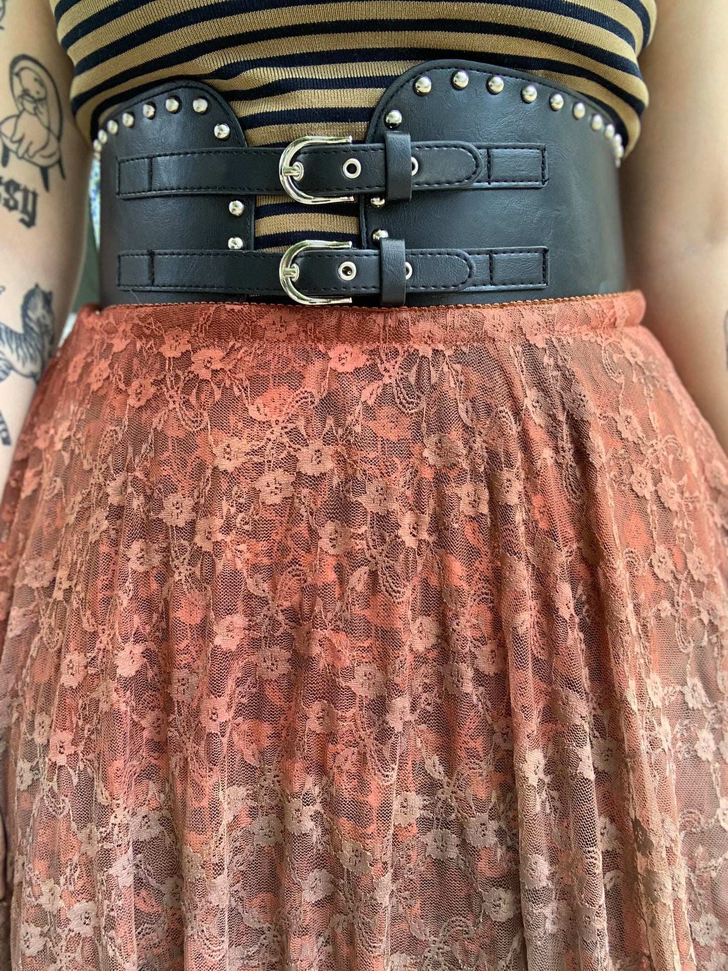Custom Dyed Slip Skirt - La De Da
