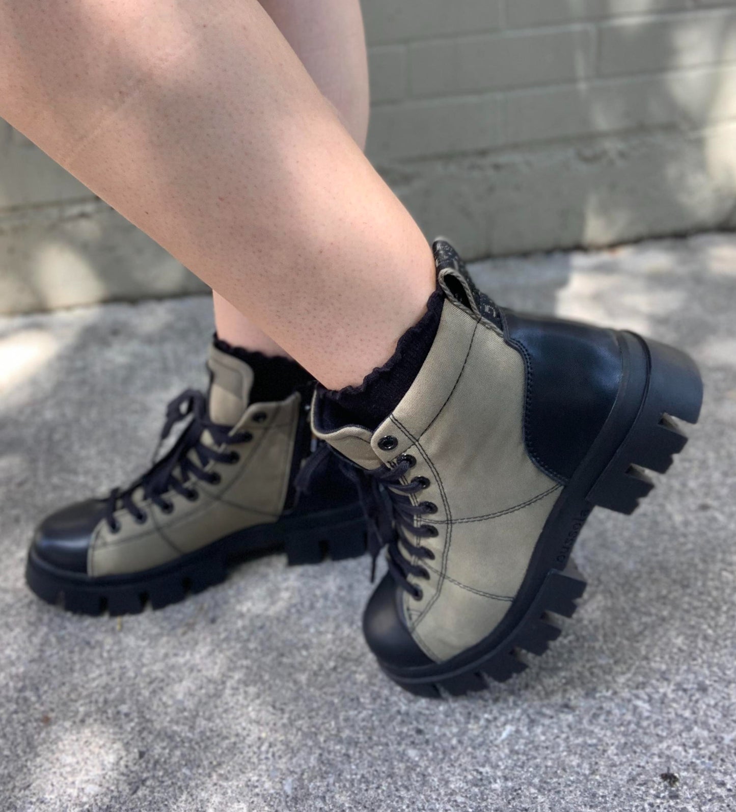 Callidor Lace Up Boots - La De Da