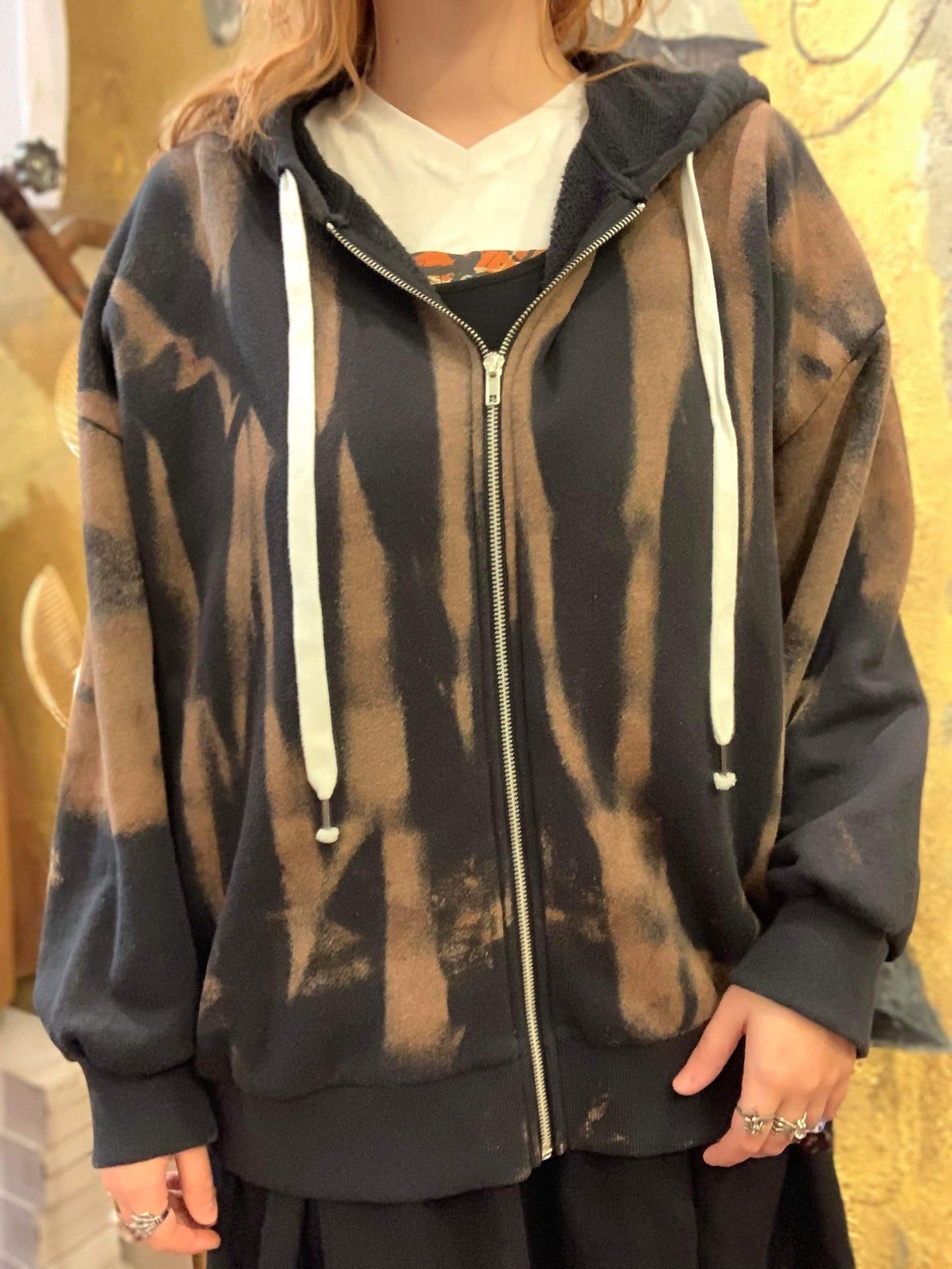 Custom Dyed Hoodie - La De Da