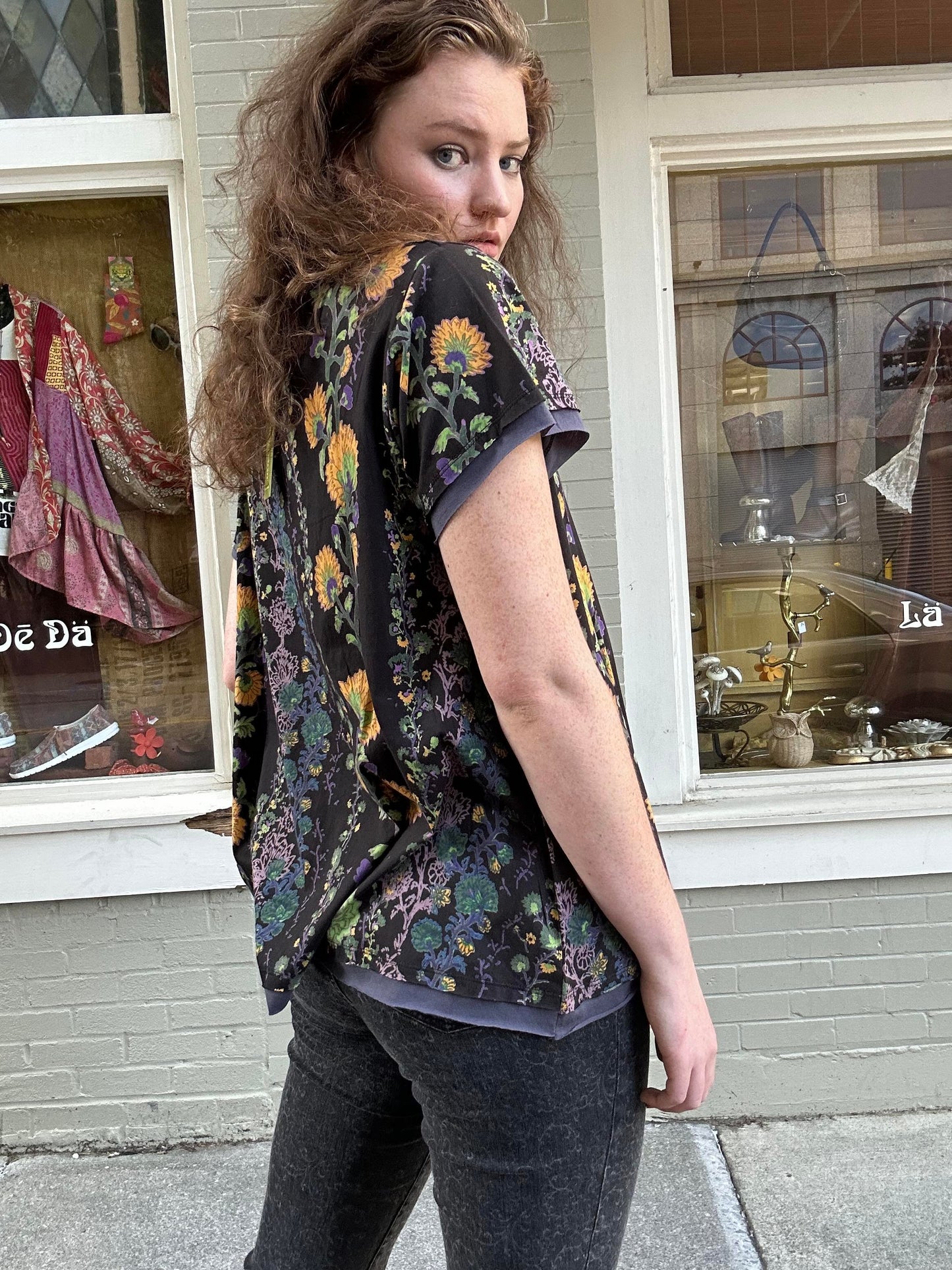 Margie Blouse in Cypress - La De Da
