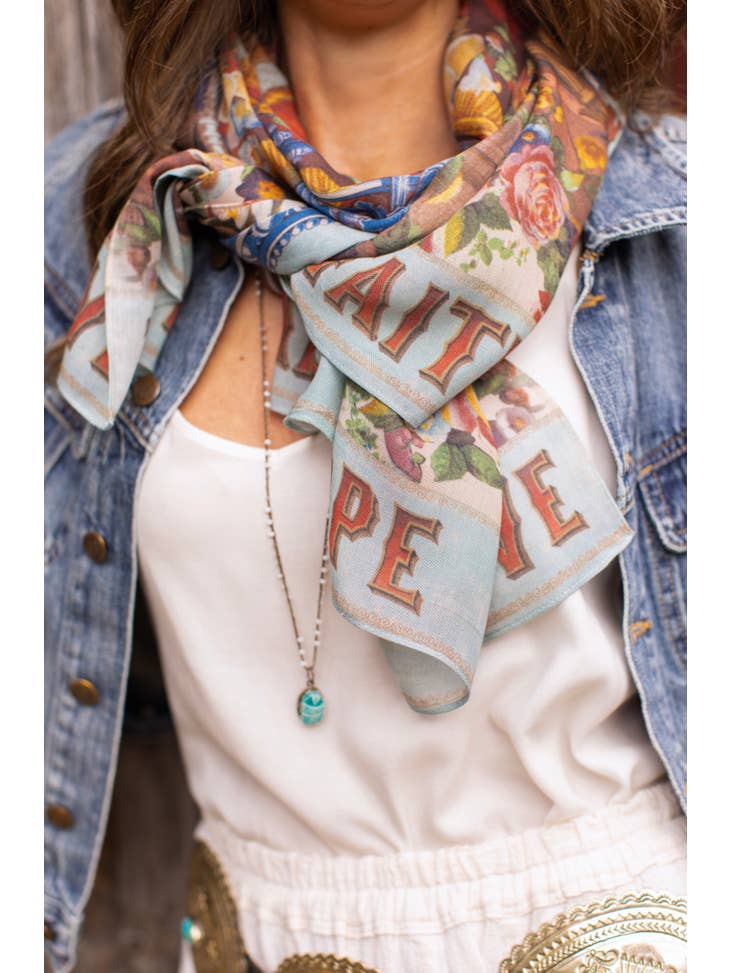 Love Language Bohemian Bamboo Scarf - La De Da