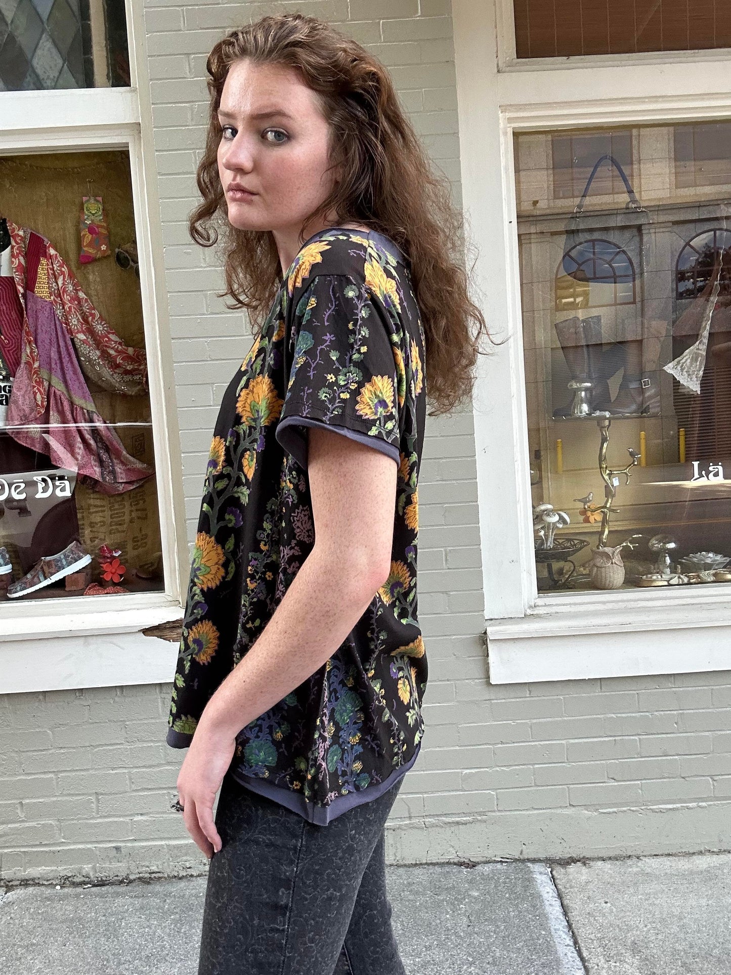 Margie Blouse in Cypress - La De Da