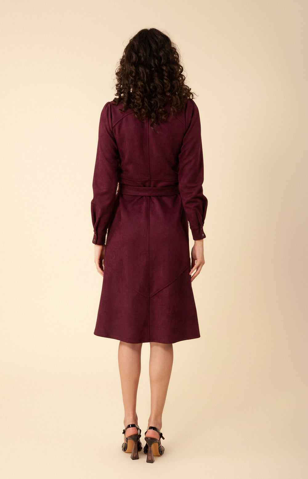 Romane Ultrasuede Stretch Dress - La De Da