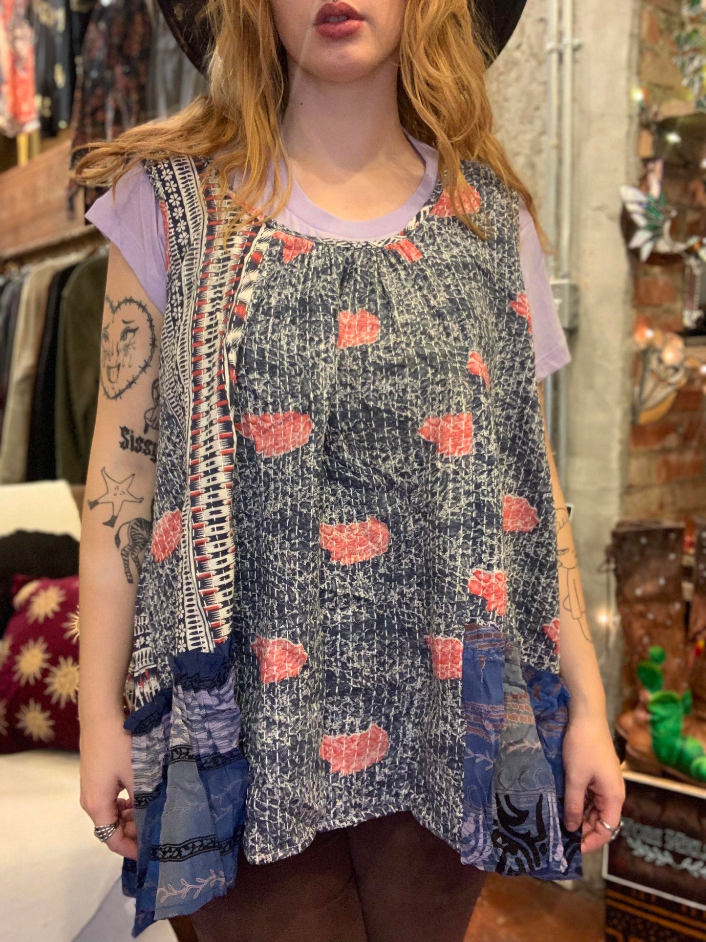 Blue and Red Mystic Tank - La De Da
