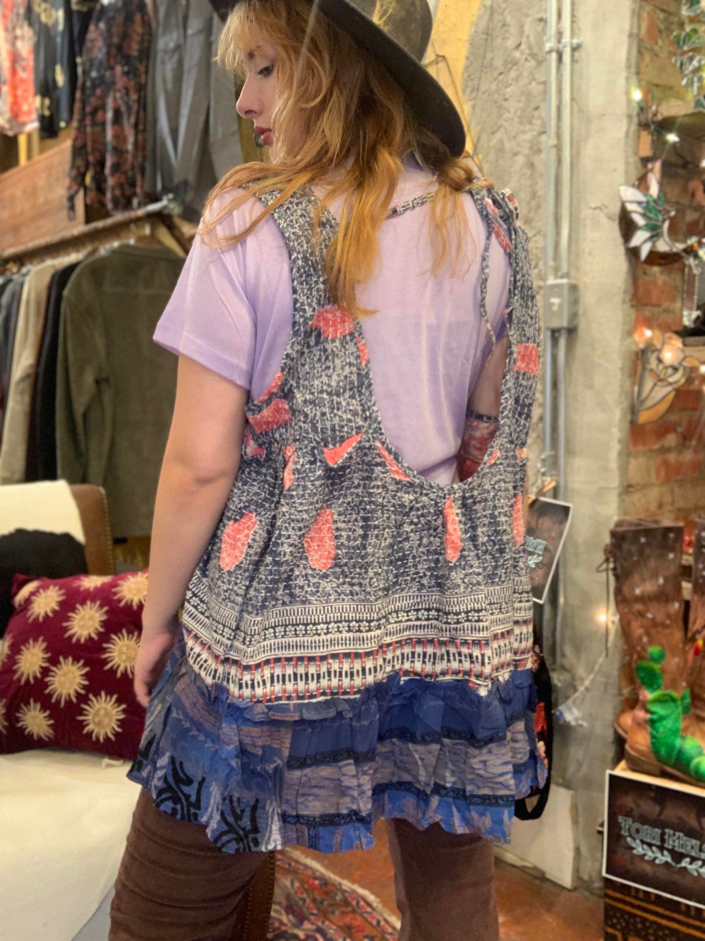 Blue and Red Mystic Tank - La De Da