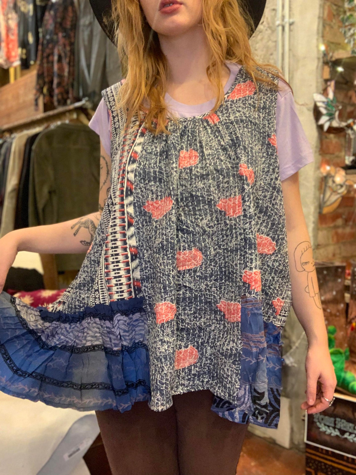 Blue and Red Mystic Tank - La De Da