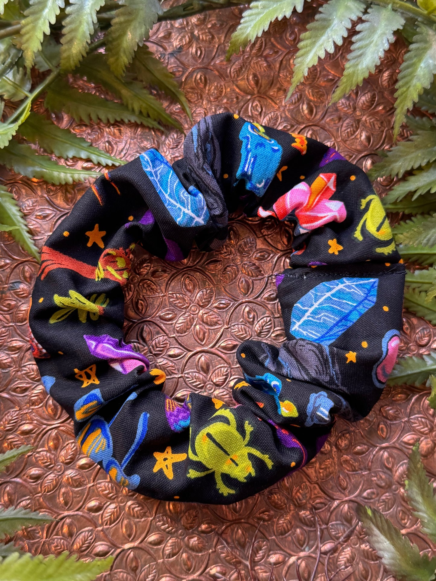 Witchy Crystals Scrunchie #SS29*