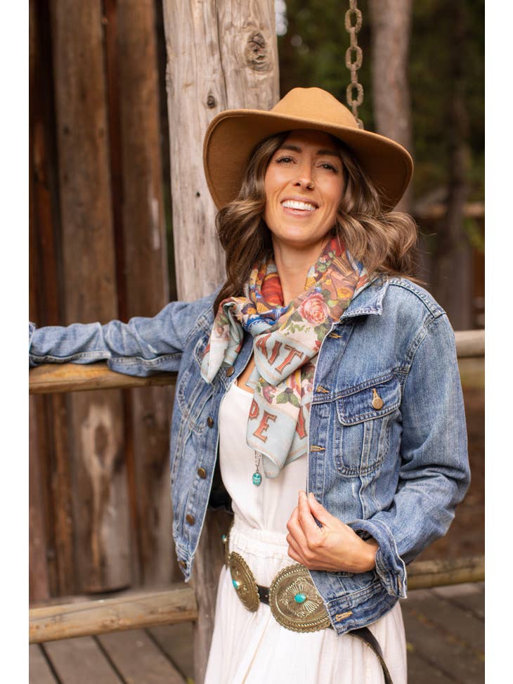 Love Language Bohemian Bamboo Scarf - La De Da