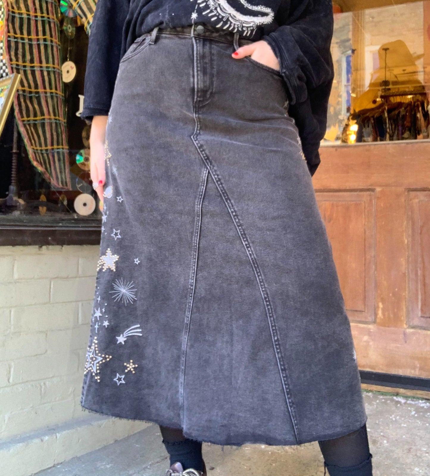 Joanna x Shooting Star Maxi Skirt