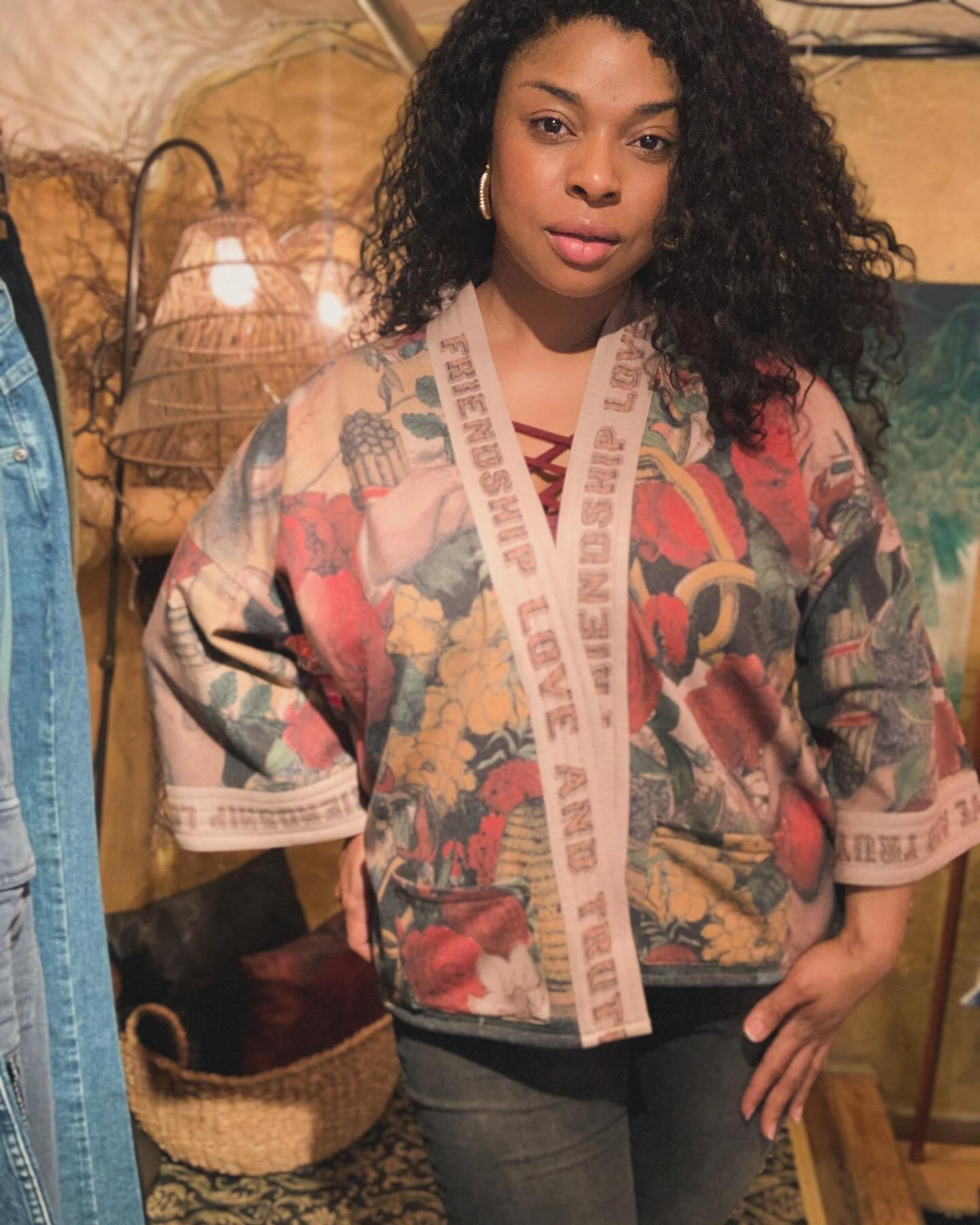 Friendship Love and Truth - Cottage Cardigan