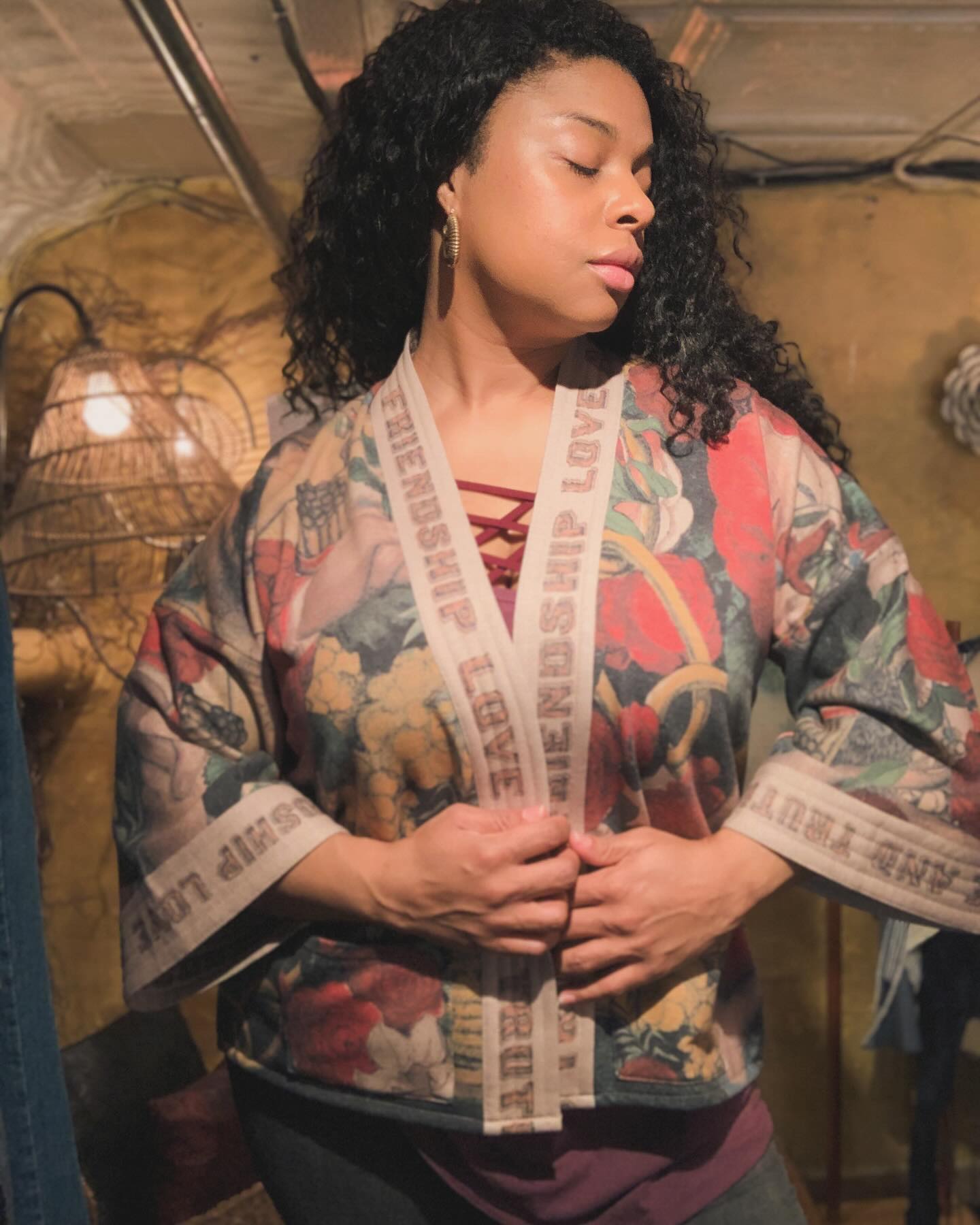 Friendship Love and Truth - Cottage Cardigan