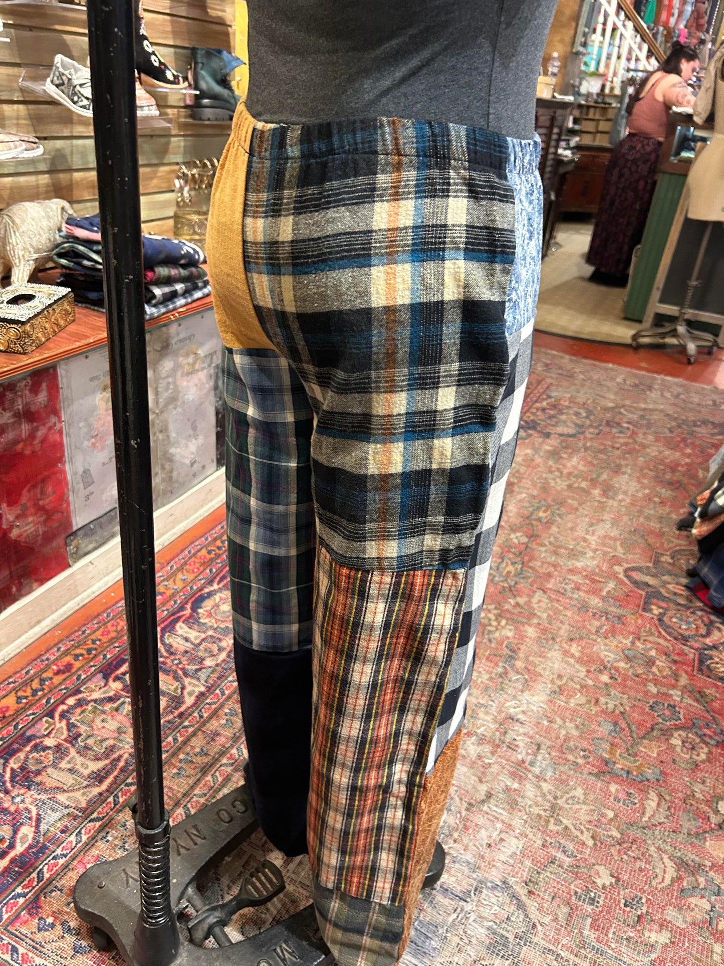 Flannel Patchwork Pants # 2