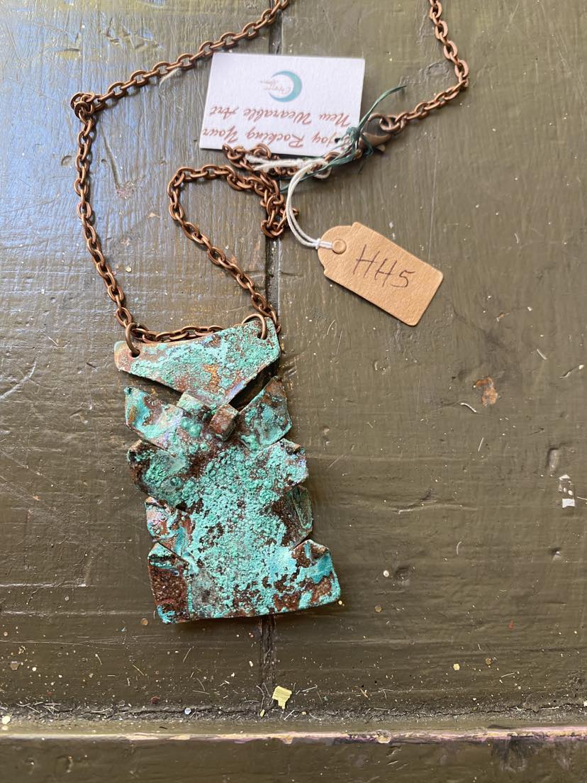 Copper Patina Necklace A *HH5