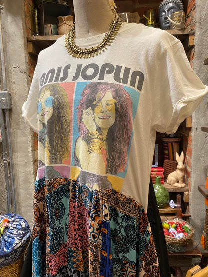 Janis Joplin Tunic- Bandana Cheetah* #24