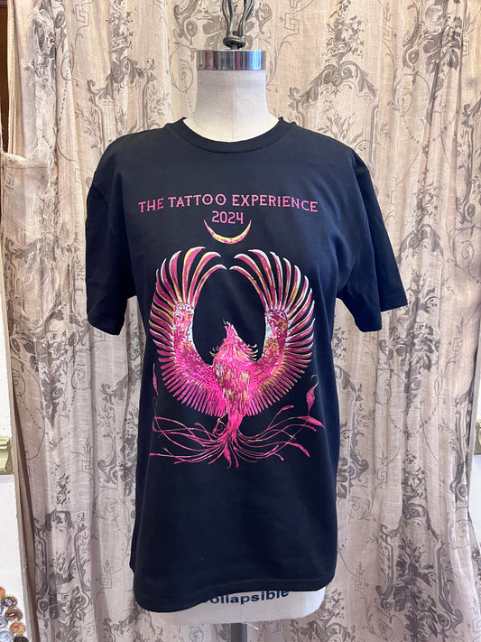 Tattoo Experience 2024 Printed Crew Neck T-Shirt