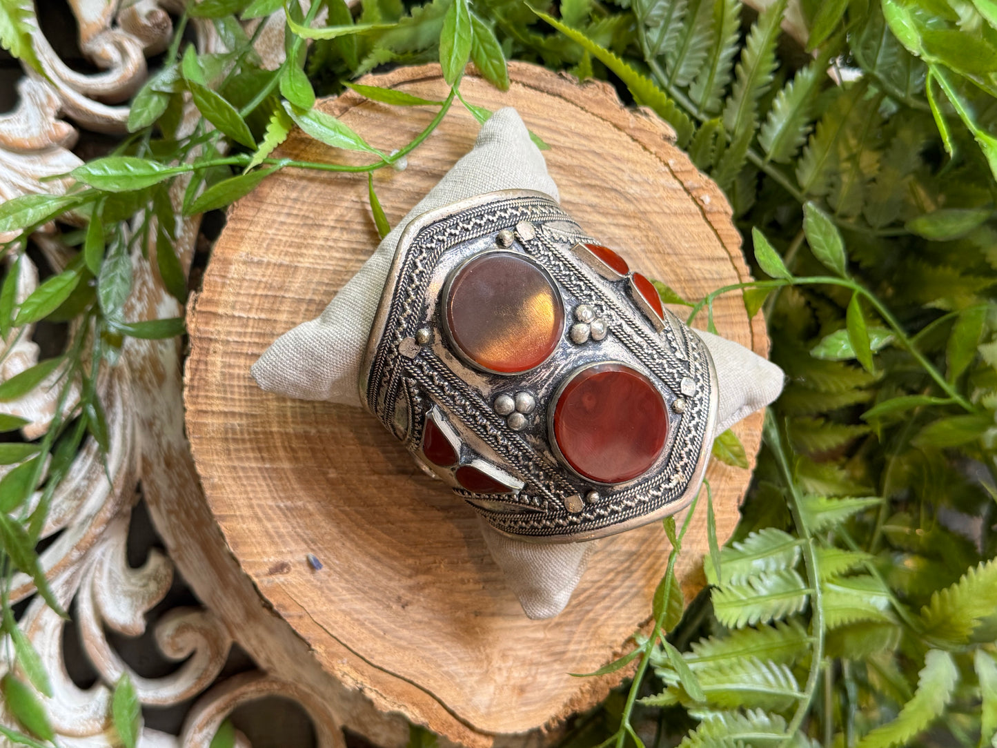 Agate Cuff Bracelet