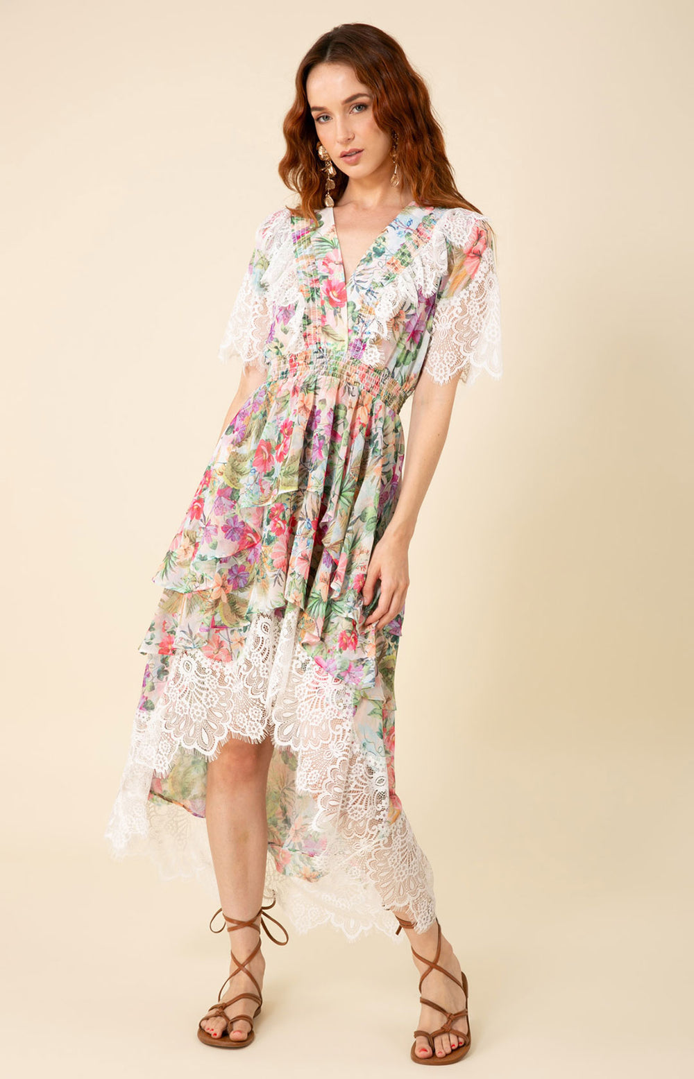 Annabelle Tiered Maxi Dress