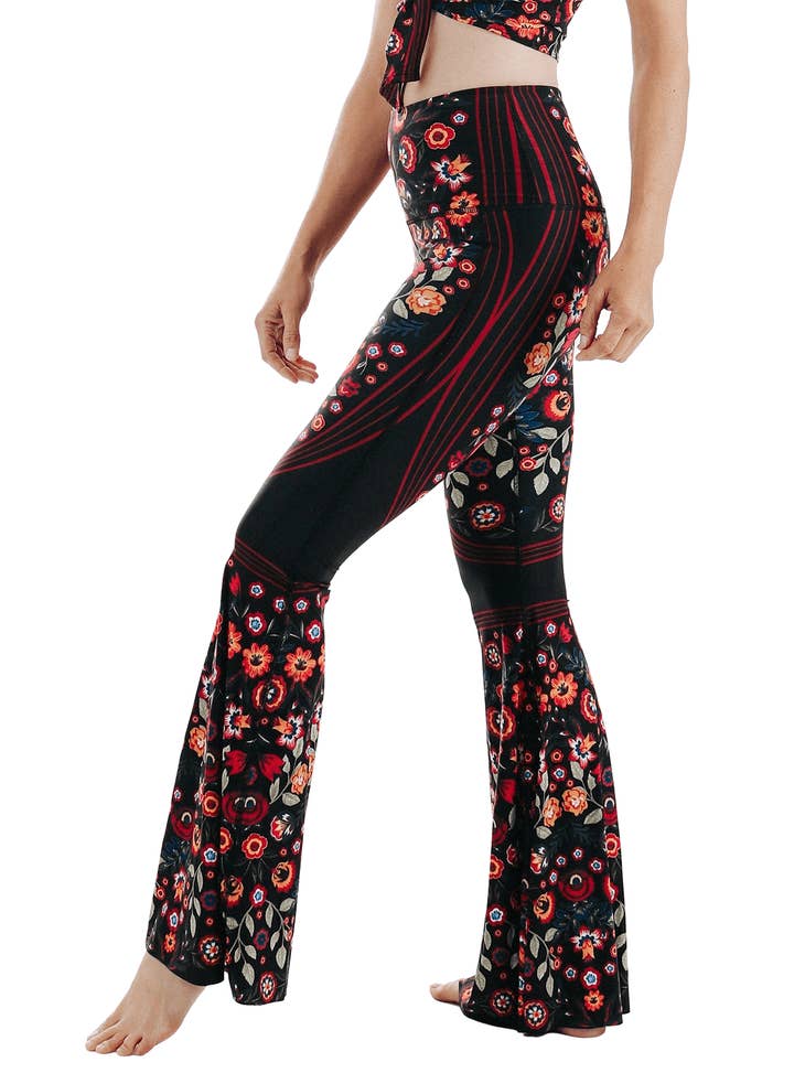Folklore Printed Bell Bottoms - La De Da