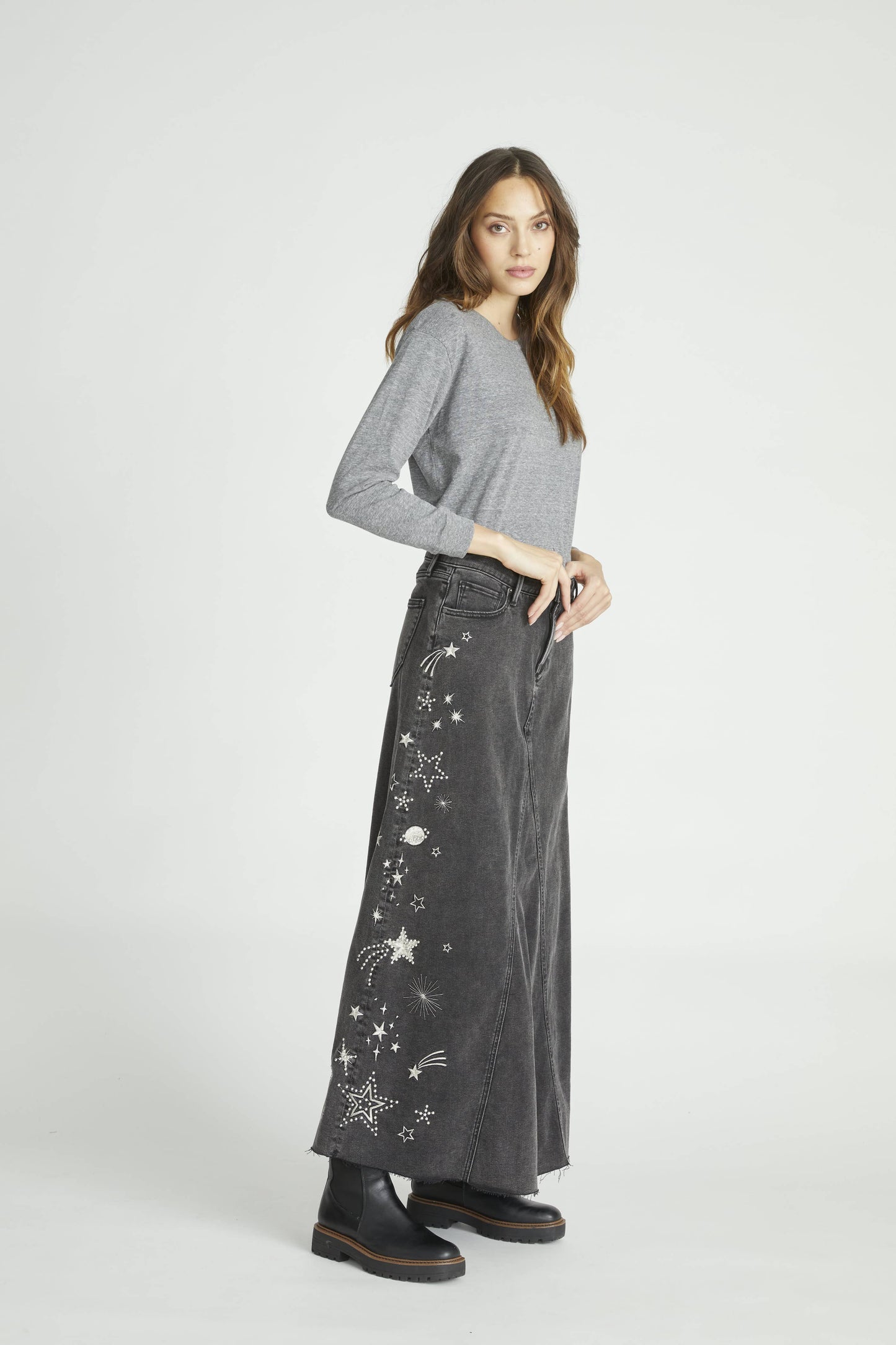 Joanna x Shooting Star Maxi Skirt