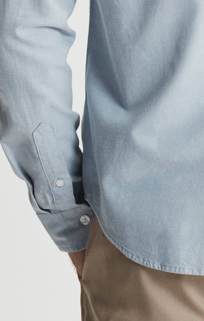 Classic Oxford Long Sleeve Shirt - Light Blue