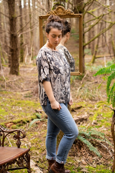 The Looking Glass Tee Luxe Tunic Shirt - La De Da