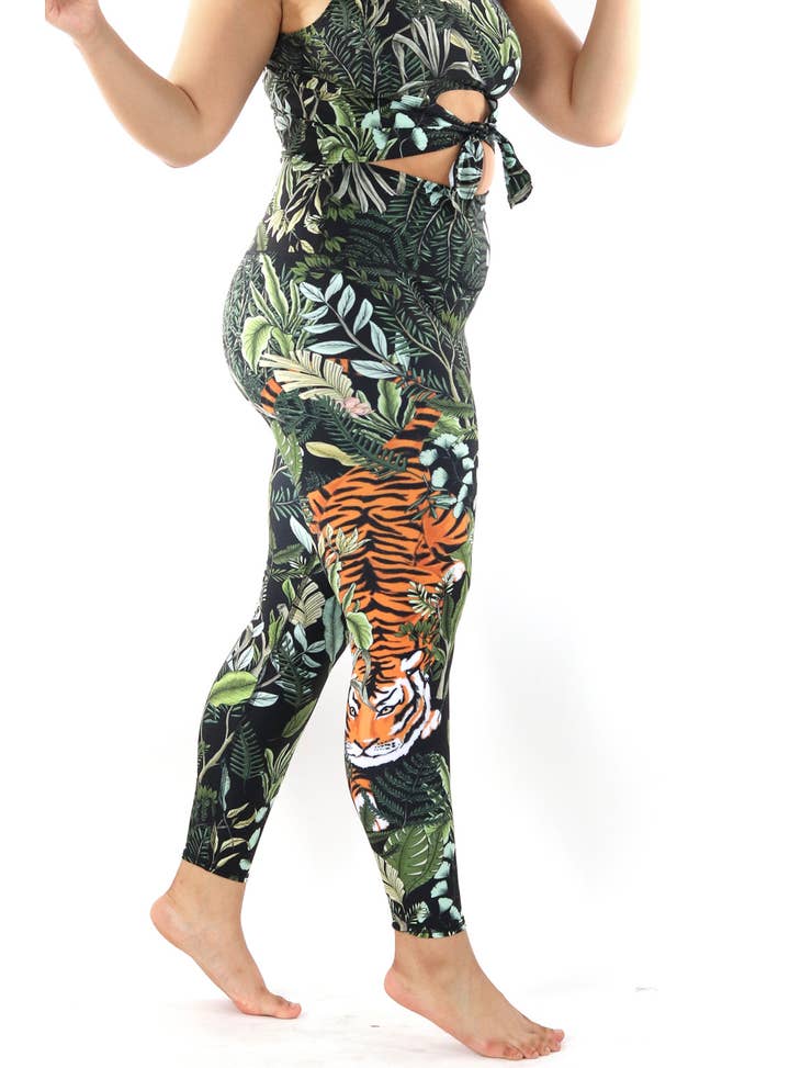 Rawr Talent Printed Yoga Leggings - La De Da