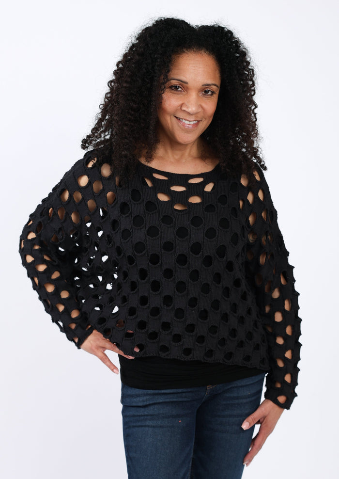 Lula Pullover - Black - La De Da