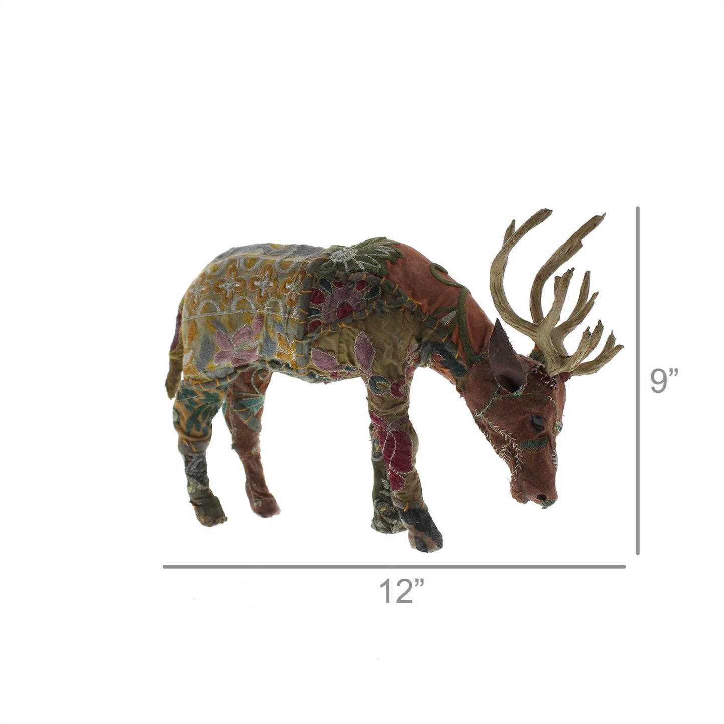 Bavarian Forest Stag Grazing - Sm - Deep Brown