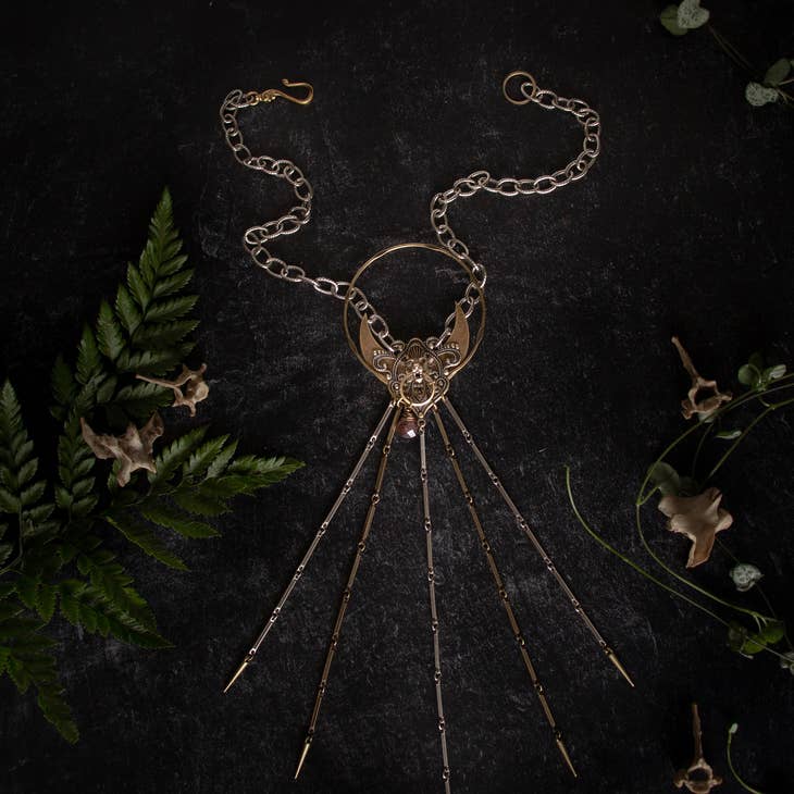 Daughter of Sekhmet, Tasselpiece Necklace - La De Da