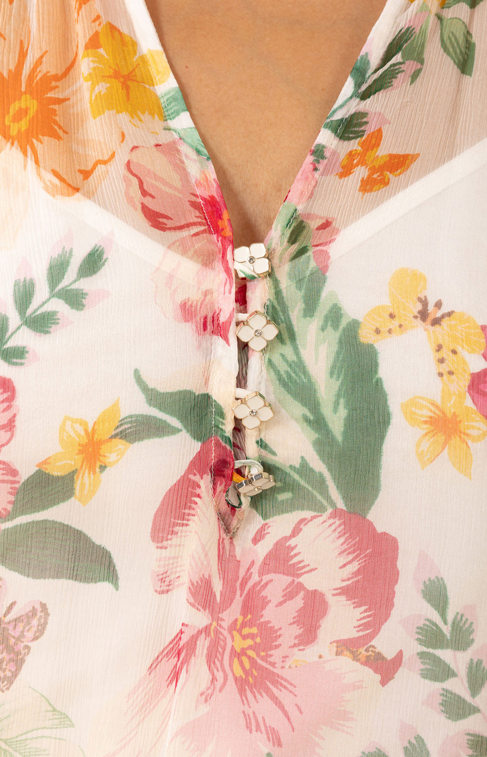 Short Sleeve Top - Ivory