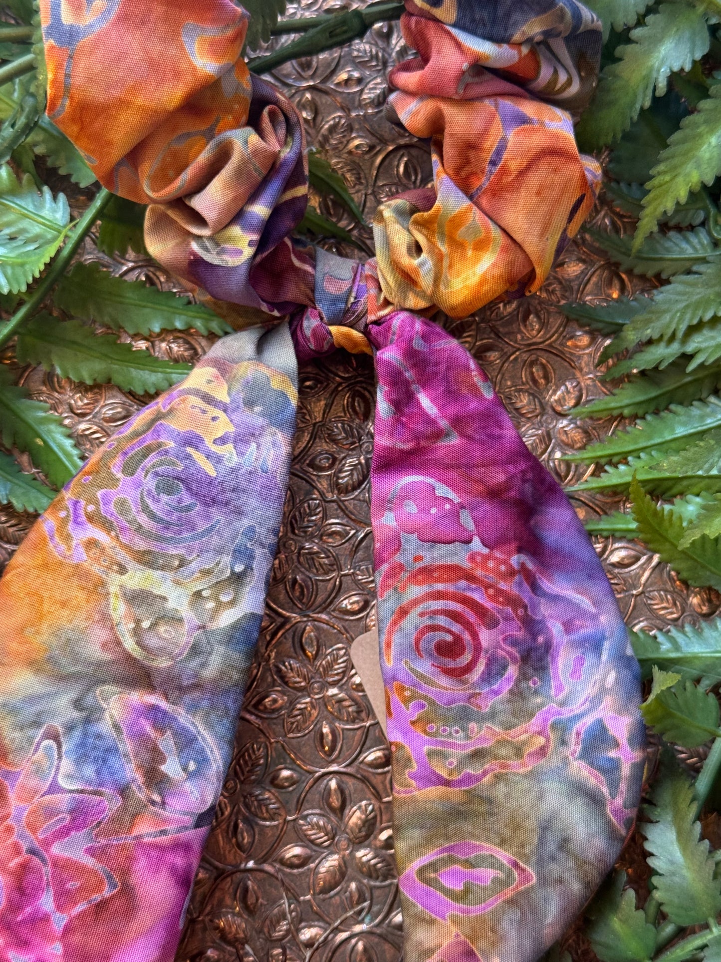 Pink Batik Scrunchie Scarf #SS11*