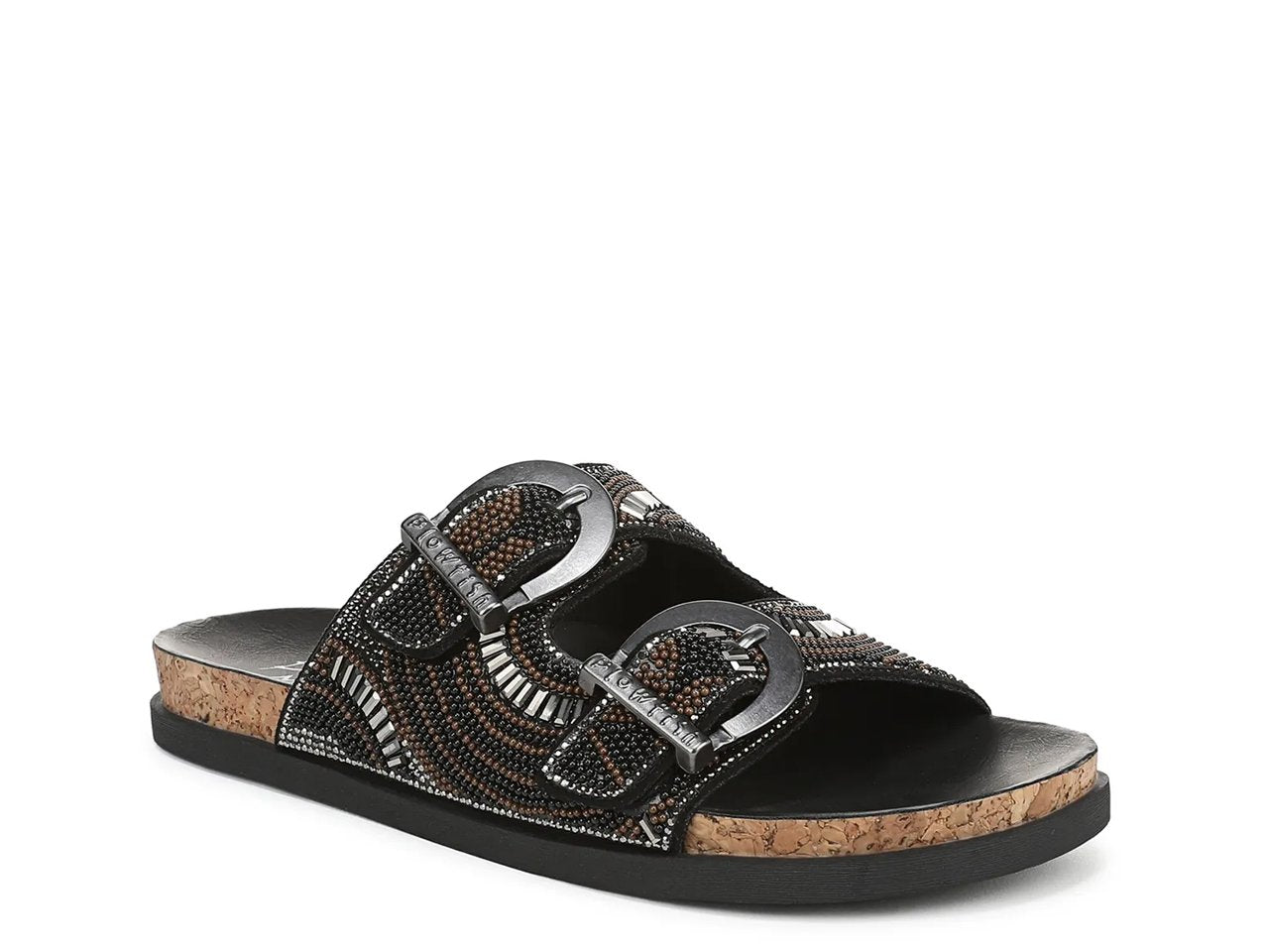 Lima Sandal - Black Stone Metallic