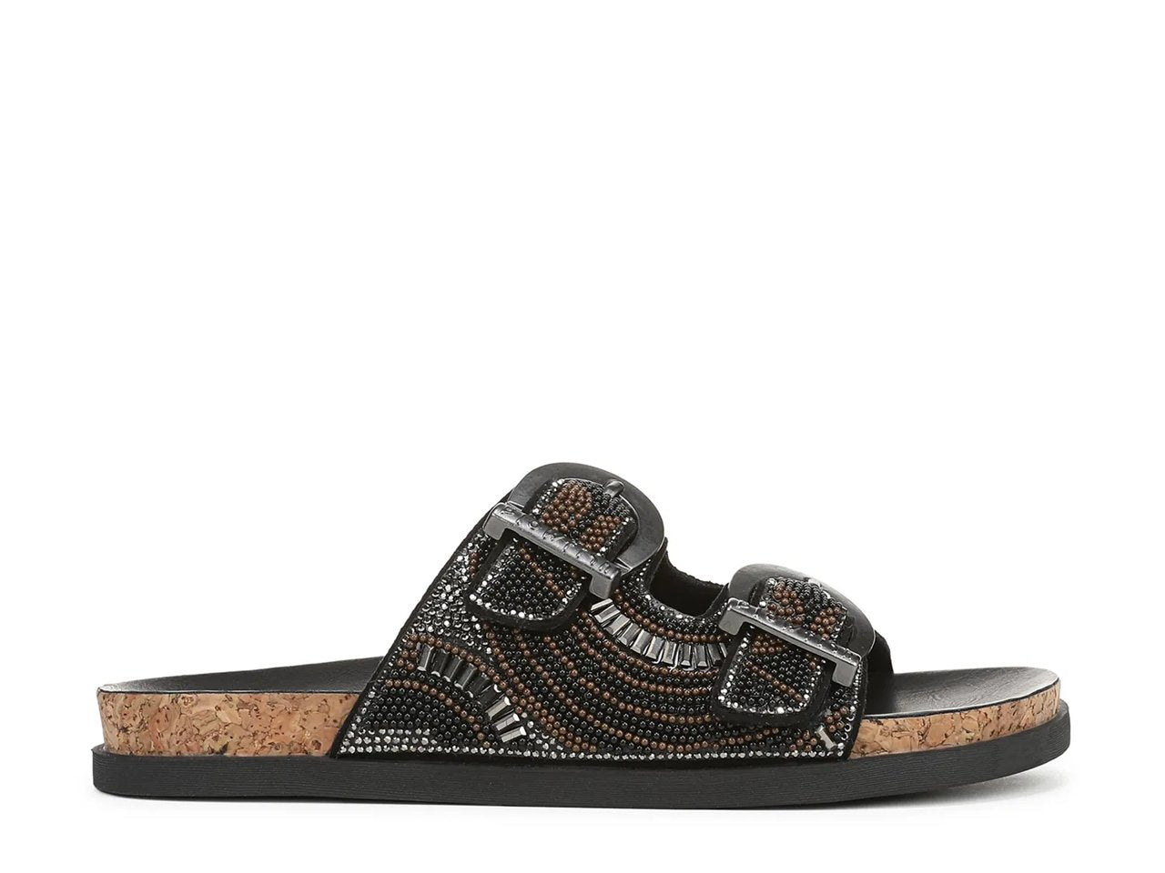 Lima Sandal - Black Stone Metallic