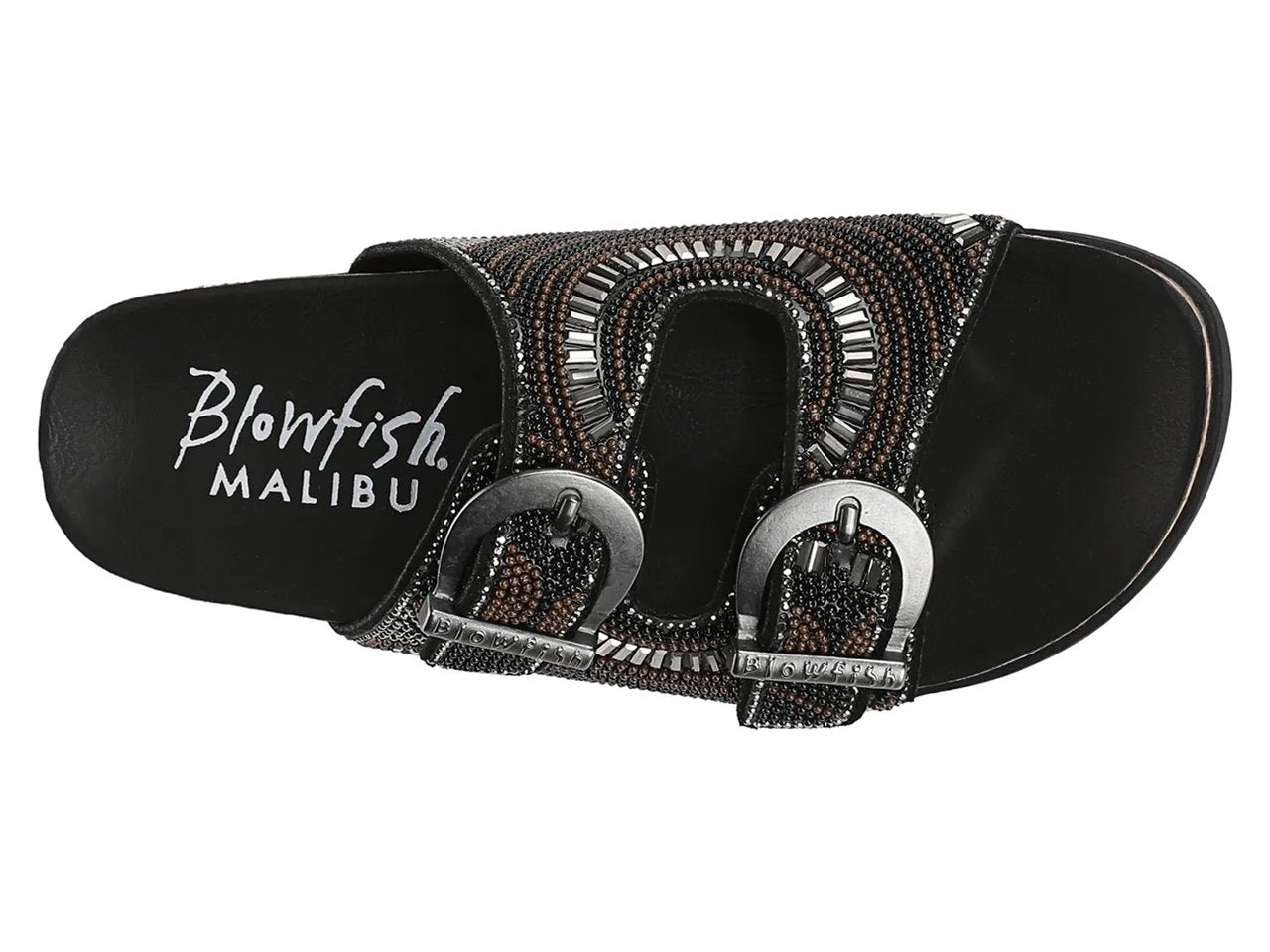 Lima Sandal - Black Stone Metallic