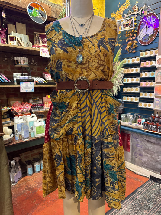 Silk Meadow Mini Dress 0525 182