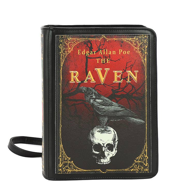 The Raven Vintage Book Bag