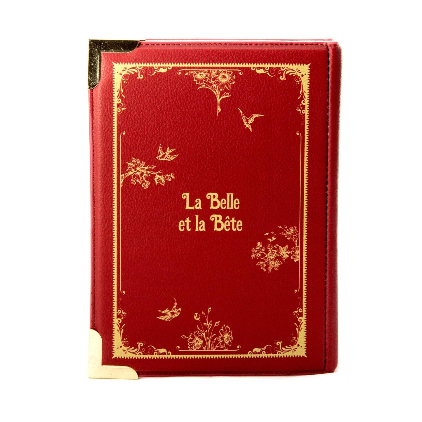 The Beauty and The Beast Book Crossbody Vegan Handbag - Small