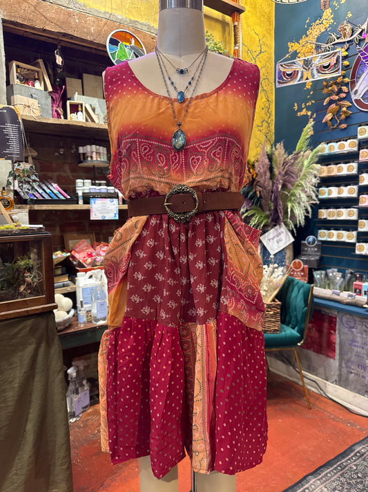 Silk Meadow Mini Dress 0525 109