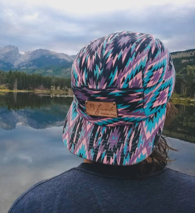 Aztec Nightshade 5 Panel Hat - La De Da