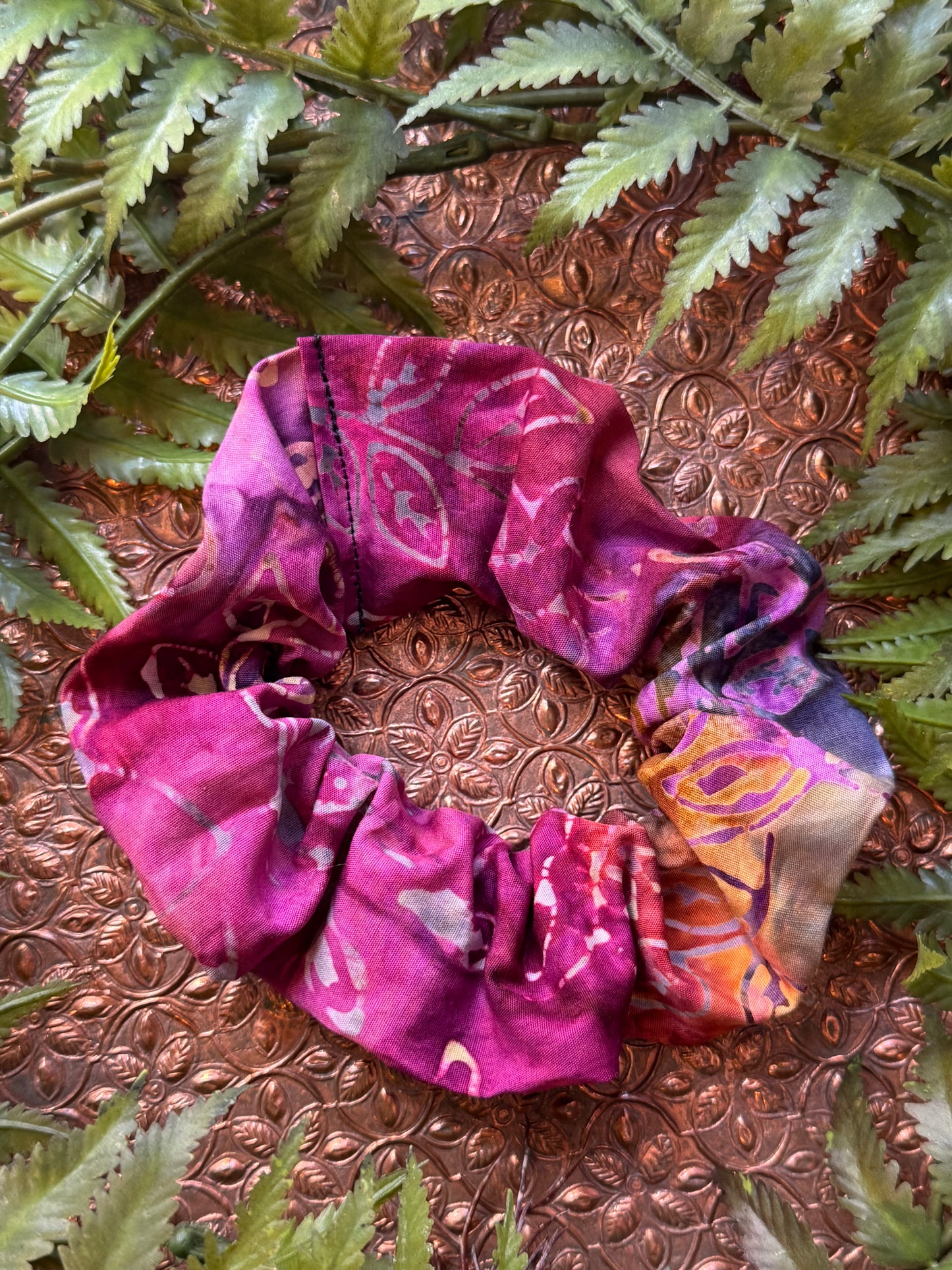 Pink Batik Scrunchie #SS19 (2)*
