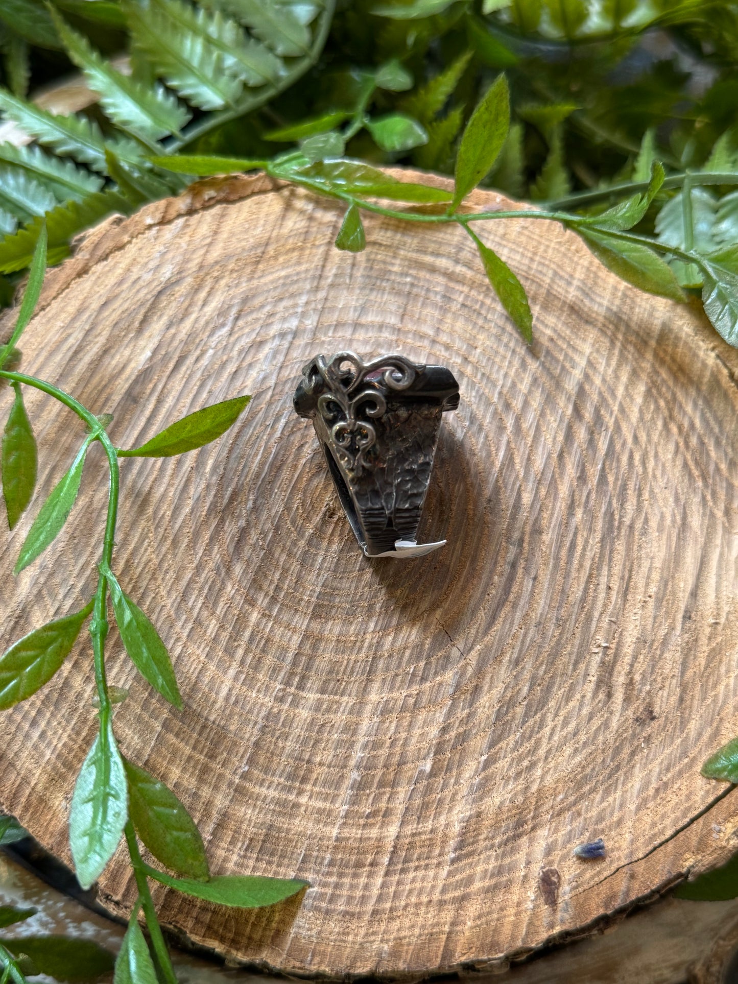 Rust Sapphire Ring