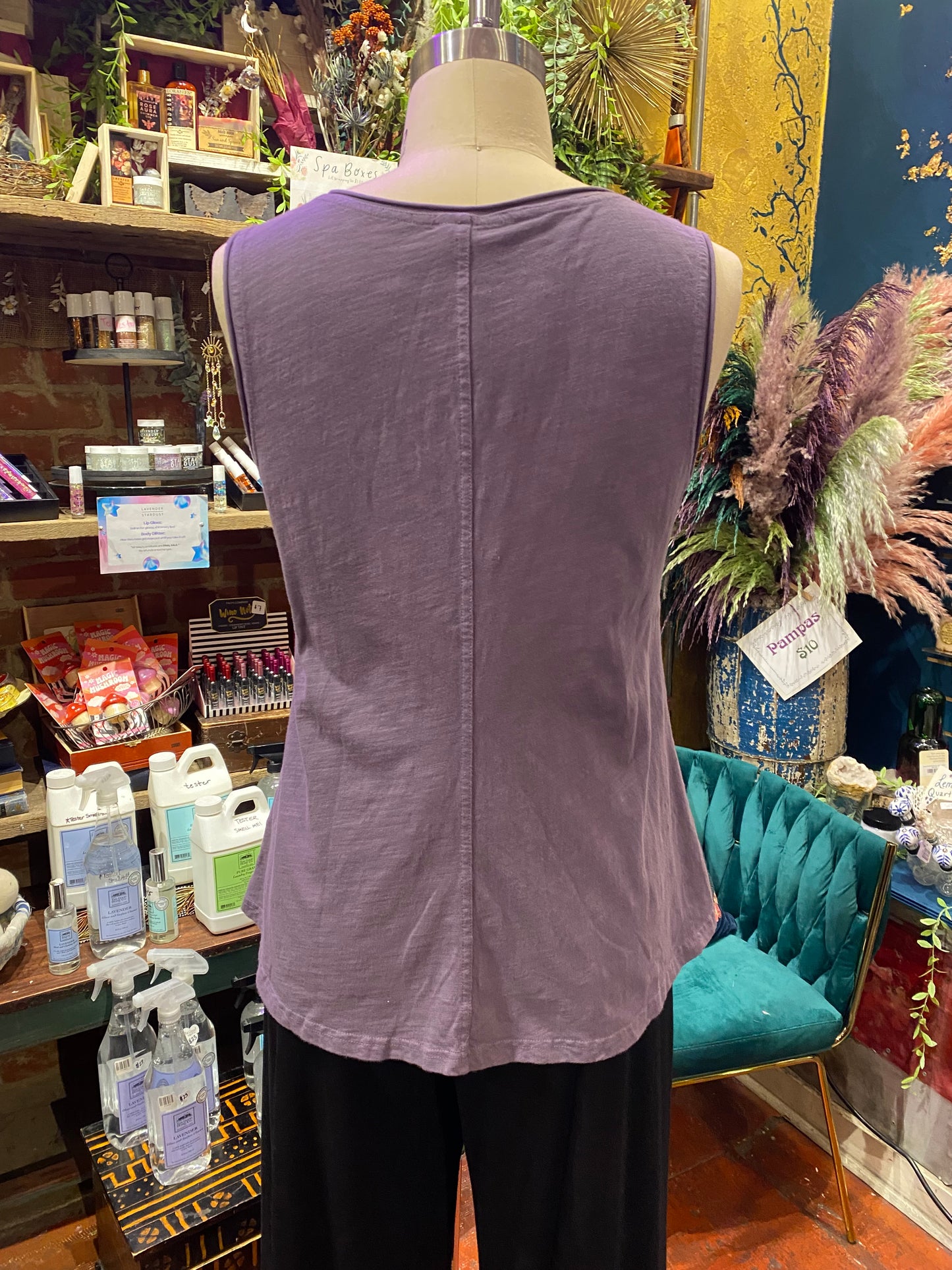 Swing Tunic Tank - Mulberry
