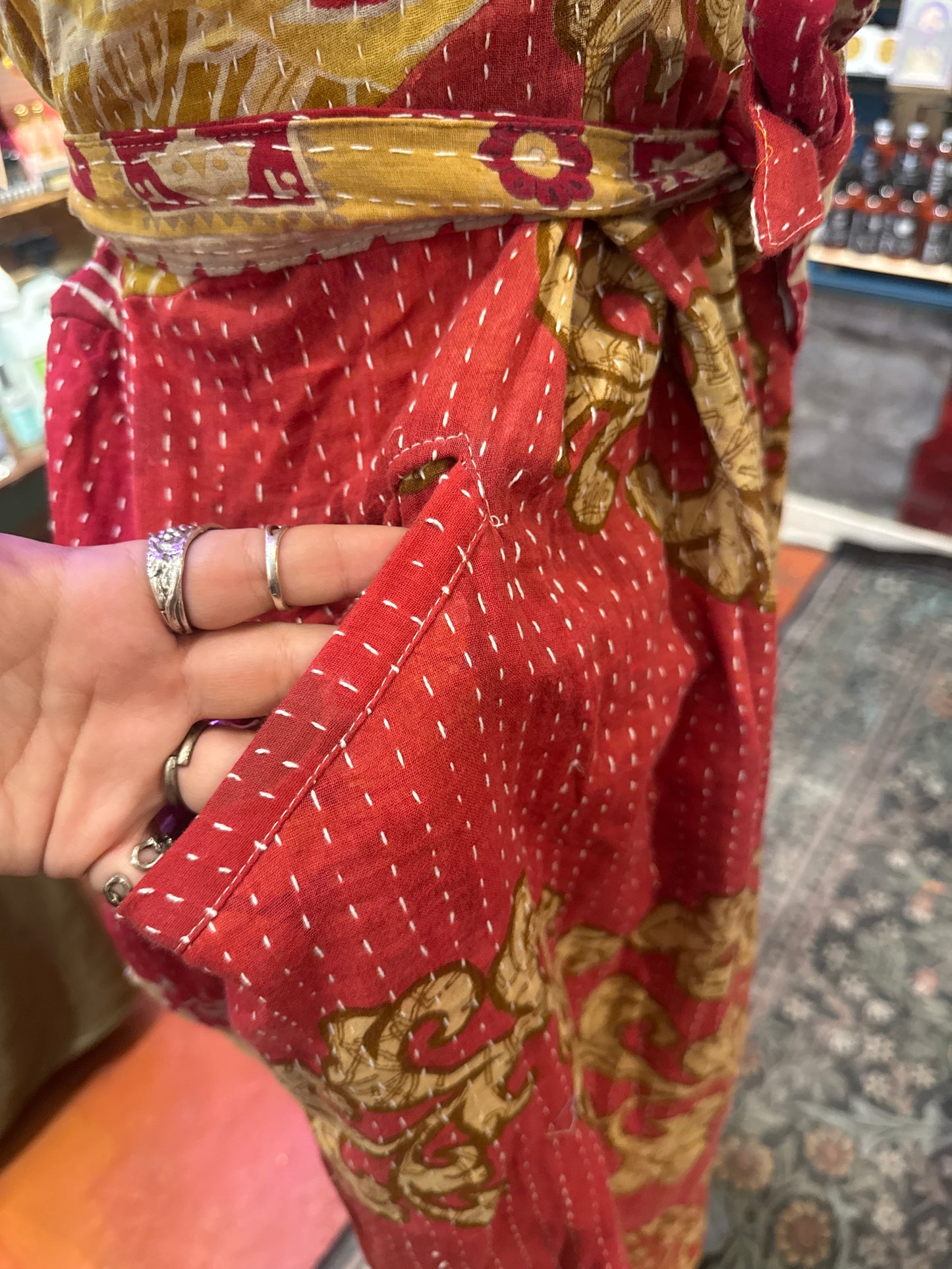 Crossroad Kantha Overalls 0425 217